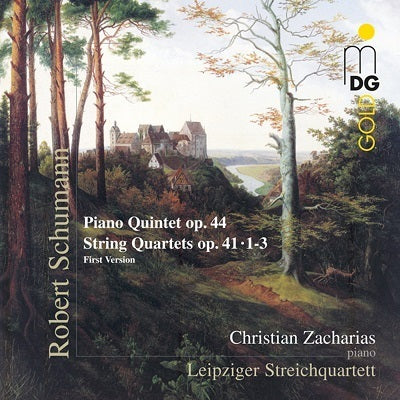 Schumann: Piano Quintet Op. 44, String Quartets Op. 41 / Zacharias, Leipzig Quartet