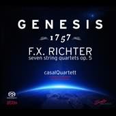 Genesis 1757: F.x. Richter - Seven String Quartets, Op. 5