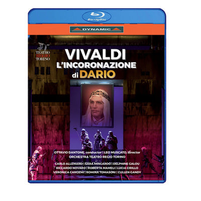Vivaldi: L'incoronazione di Dario / Dantone, Torino Teatro Regio Orchestra [Blu-ray]