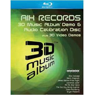 3D Music Album Demo & Audio Calibration Disc