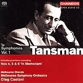 Tansman: Symphonies Vol 1 / Caetani, Melbourne So