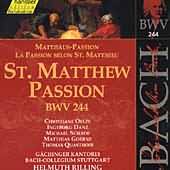 Edition Bachakademie Vol 74 - St. Matthew Passion Bwv 244