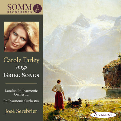 Carole Farley Sings Grieg Songs / Serebrier, Philharmonia Orchestra, London Philharmonic