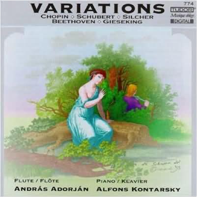 Variations - Chopin, Schubert, Beetoven, Silcher, Gieseking