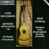 Boccherini: Quintets with Guitar I-VI / Jacob Lindberg