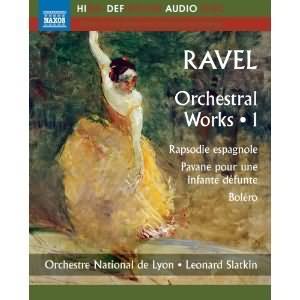 Ravel: Orchestral Music, Vol. 1 / Slatkin, Orchestre National De Lyon [blu-ray Audio]