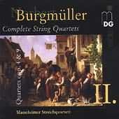 Burgmüller: Complete String Quartets Vol 2 /Mannheim Quartet