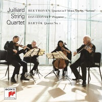 Beethoven, Davidovsky & Bartok: Works for String Quartet / Juilliard String Quartet