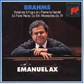 Brahms: Handel Variations, Etc / Emanuel Ax