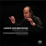 Beethoven: Symphonies 4 & 6 / De Vriend, Netherlands Symphony Orchestra