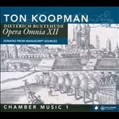 Buxtehude: Opera Omnia XII - Chamber Music Vol 1 / Manson, Rabinovich, Fentross, Koopman