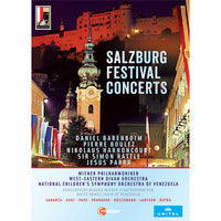 Salzburg Festival Concerts / Vienna Philharmonic, West-Eastern Divan Orchestra, Venezuela National Children's Symphony [DVD]