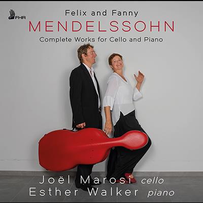The Mendelssohns: Complete Works for Cello and Piano / Marosi, Walker