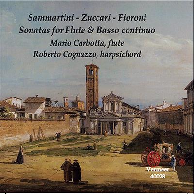 Sonatas For Flute & Basso Continuo / Mario Carbotta, Roberto Cognazzo
