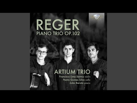 Reger: Piano Trio Op. 102 / Artium Trio