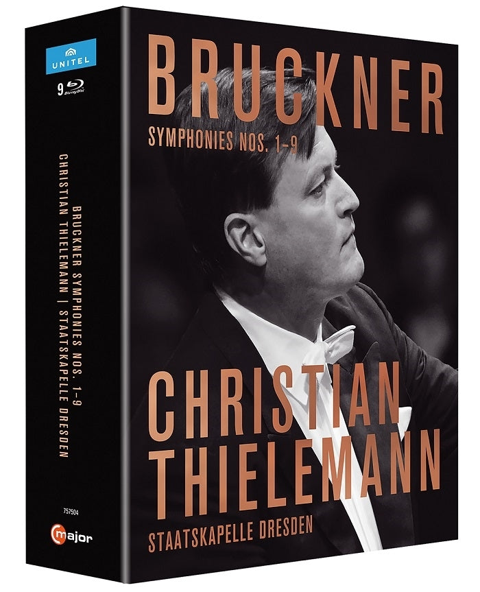 Bruckner: Symphonies Nos. 1-9 / Theielemann, Staatskapelle Dresden [Blu-ray]
