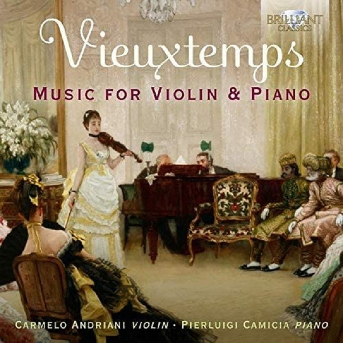 Vieuxtemps: Music for Violin & Piano / Andriani, Camicia