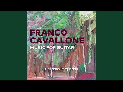 Cavallone: Music for Guitar / Cristiano Porqueddu