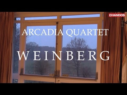 Weinberg: String Quartets Nos. 2, 5 & 8, Vol. 1 / Arcadia Quartet
