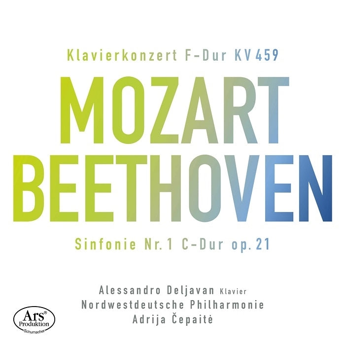 Mozart, Beethoven: Mozart Beethoven / Cepaite, Deljavan, Nordwestdeutsche Philharmonie