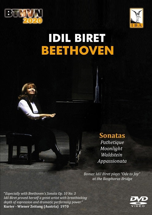 Beethoven: Sonatas: Pathetique - Moonlight - Waldstein - Appassionata / Biret [DVD]