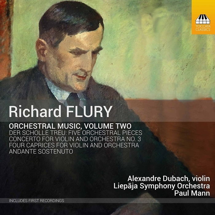 Richard Flury: Orchestral Music, Vol. 2 / Dubach, Mann, Liepaja Symphony Orchestra