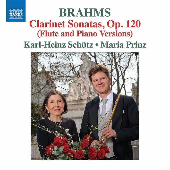 Brahms: Clarinet Sonatas (Flute & Piano Versions) / Schütz, Prinz