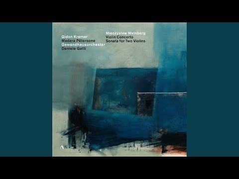 Weinberg: Violin Concerto - Sonata for 2 Violins / Kremer, Gatti, Leipzig Gewandhaus Orchestra
