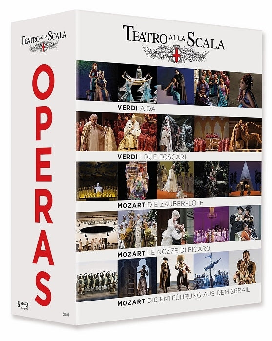 Verdi, Mozart: Teatro alla Scala Operas / Various [Blu-ray]