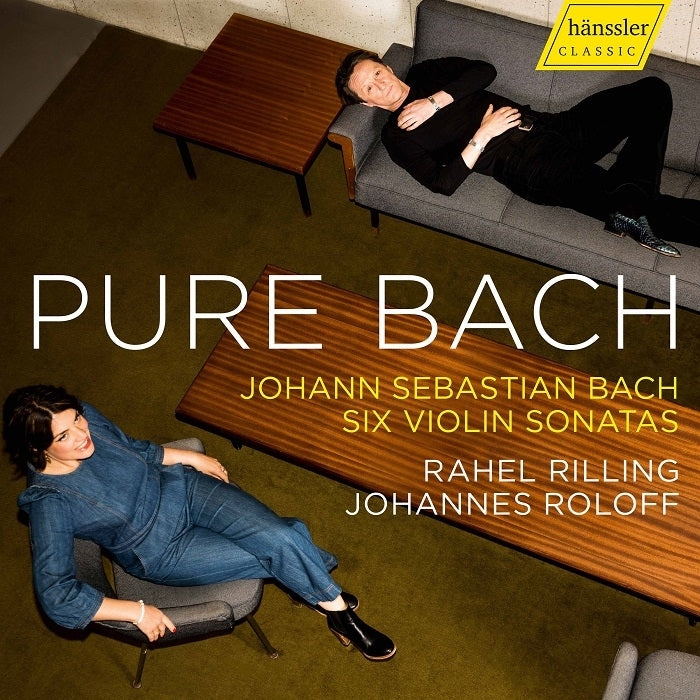 Pure Bach - Johann Sebastian Bach: Six Violin Sonatas / Rilling, Roloff