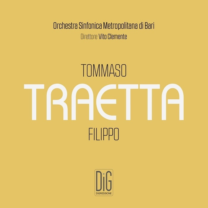 Traetta: Sinfonie e Ouvetures / Clemente, Orchestra Sinfonica Metropolitana di Bari