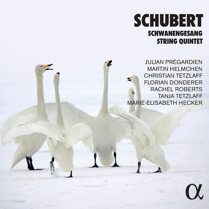 Schubert: Schwanengesang & String Quintet / Hecker, Tetzlaff, Roberts, Helmchen, Prégardien, Tetzlaff, Donderer