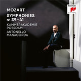 Mozart: Symphonies nos. 39, 40, and 41 / Manacorda, Kammerakademie Potsdam