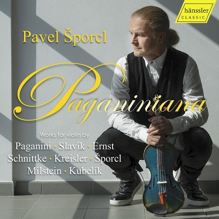 Paganiniana - Works for violin by Paganini, Slavik, Ernst, Schnittke, Kreisler, Sporcl, Milstein, Kubelik / Šporcl