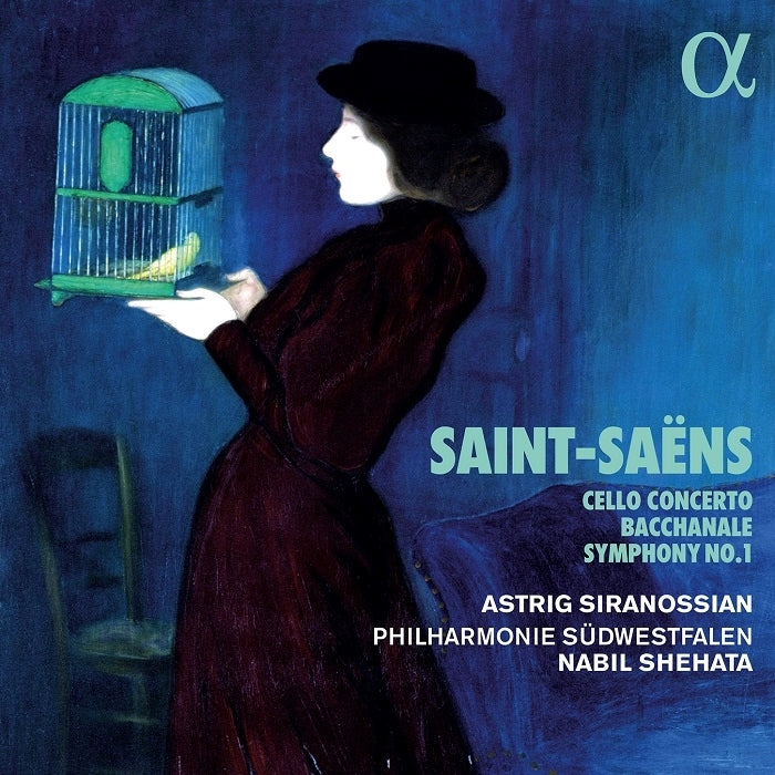 Saint-Saëns: Cello Concerto - Bacchanale - Symphony No. 1 /  Shehata, Siranossian, South Westphalia Philharmonic Orchestra