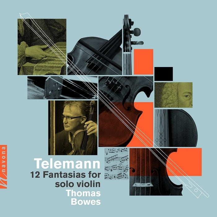 Telemann: 12 Fantasias for Solo Violin / Bowes
