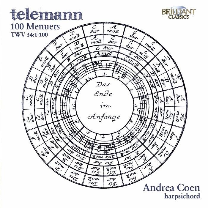 Telemann: 100 Menuets TWV 34:1-100 / Coen