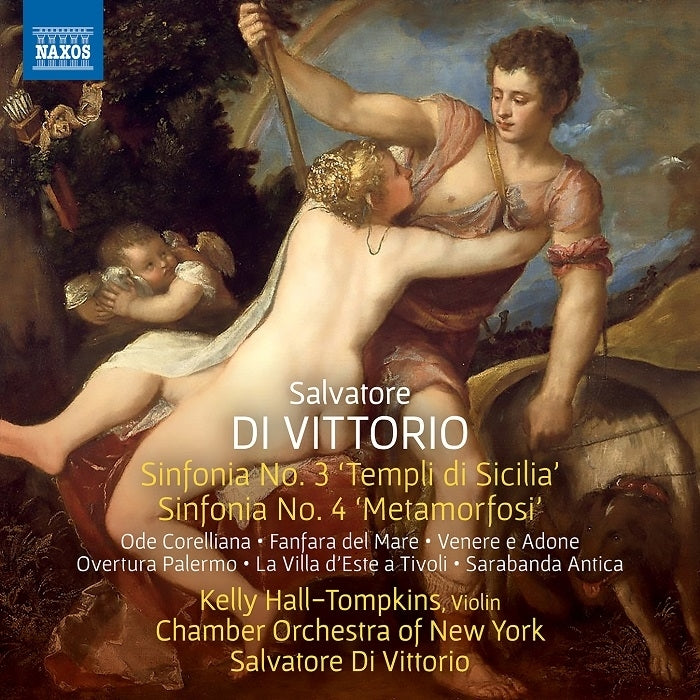 Di Vittorio: Sinfonias Nos. 3 & 4 / Hall-Tompkins, Di Vittorio, Chamber Orchestra of New York