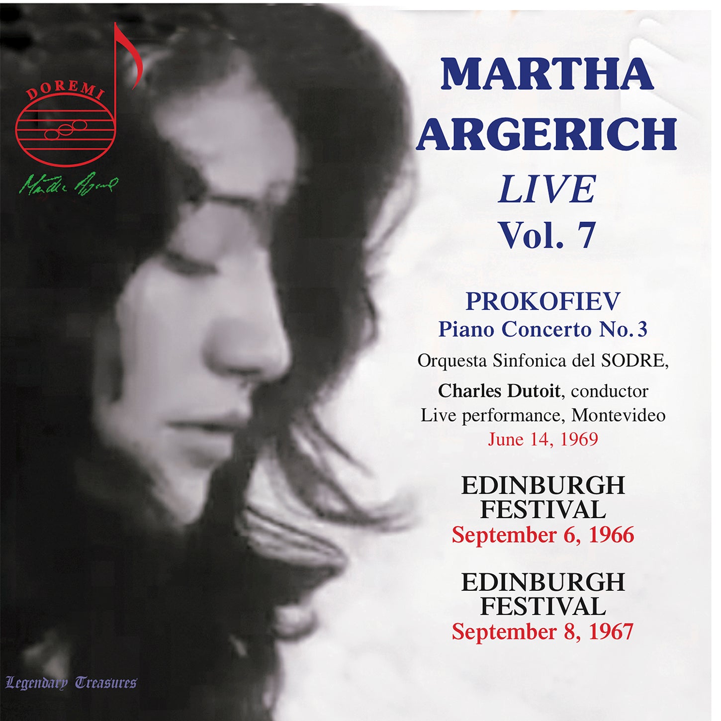 Martha Argerich Live, Vol. 7: Remastered Audio from Montevideo & Edinburgh, 1966-69