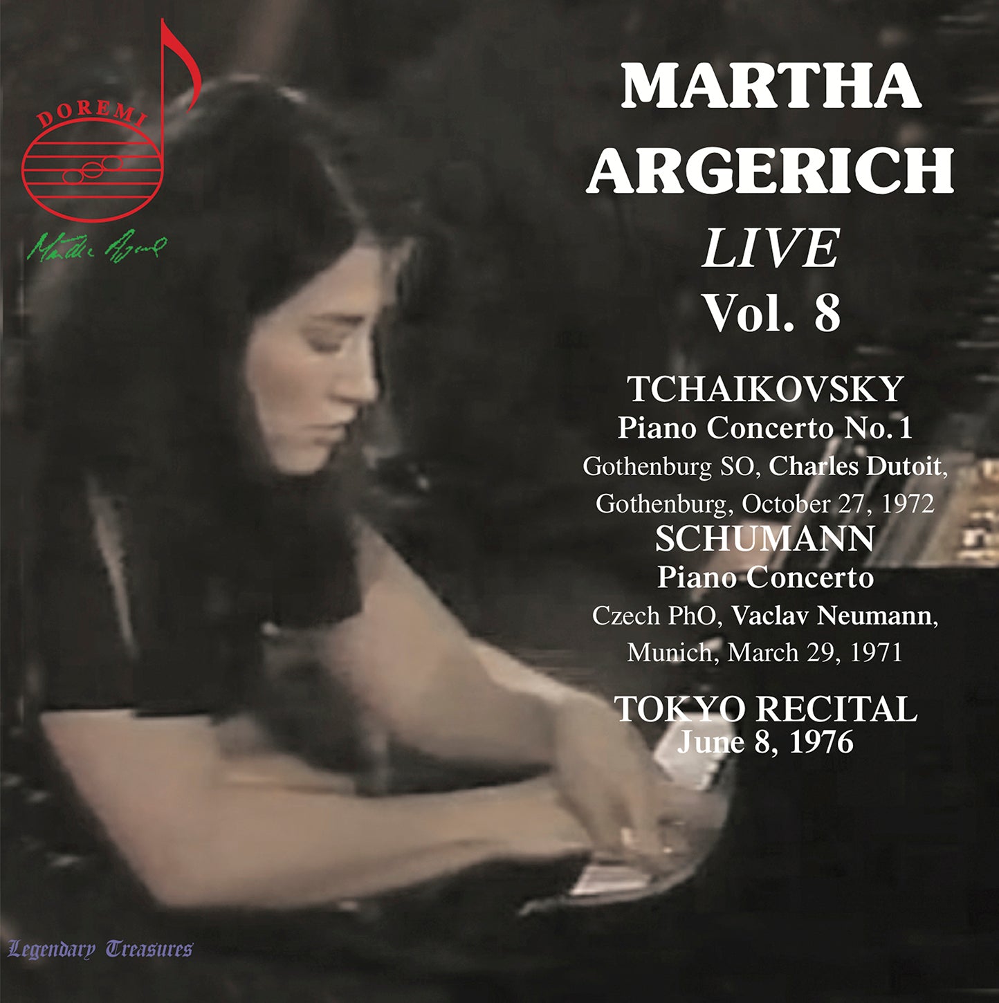 Martha Argerich Live, Vol. 8: Tchaikovsky, R. Schumann, Chopin & More