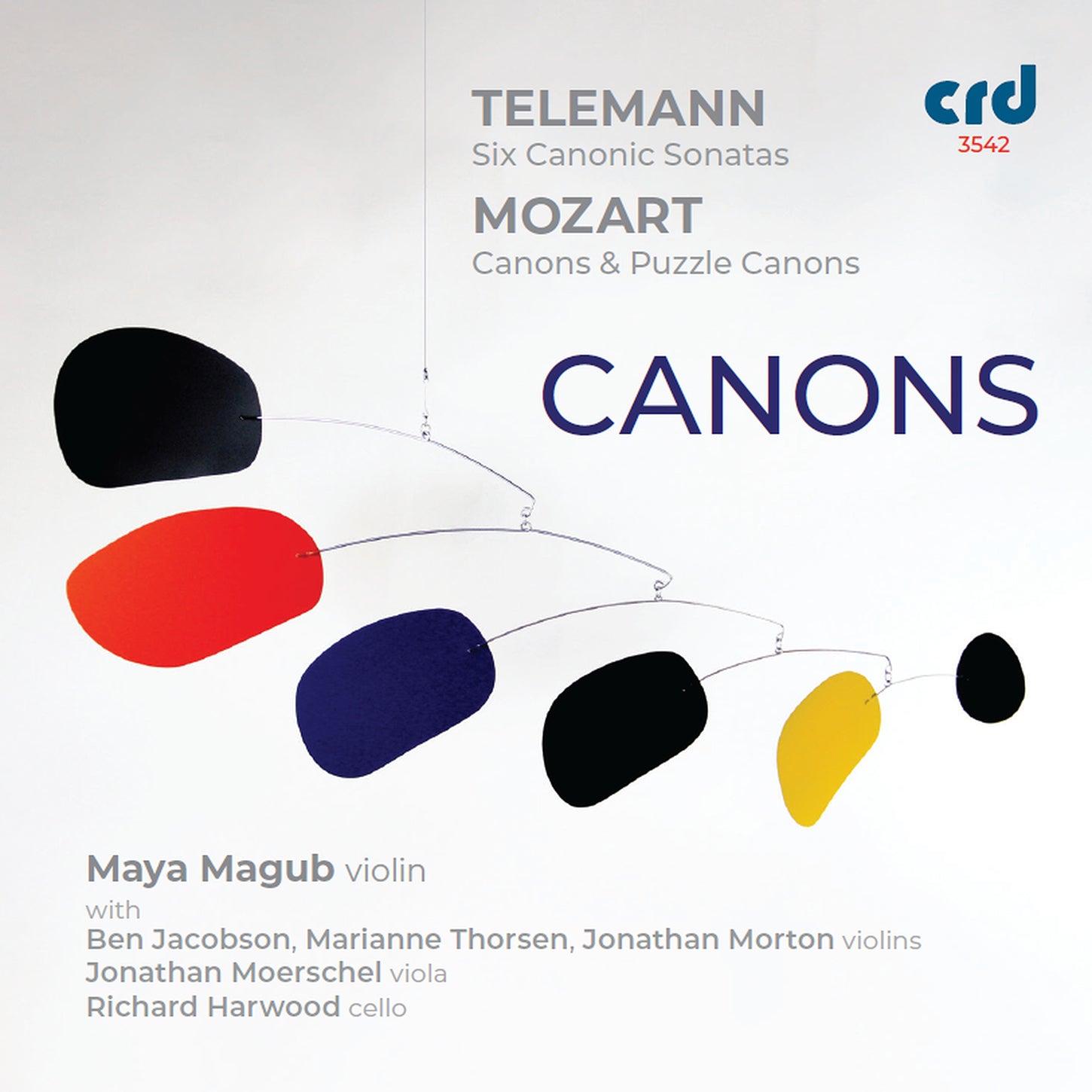 Telemann & Mozart: Canons for String Duo & Trio / Magub