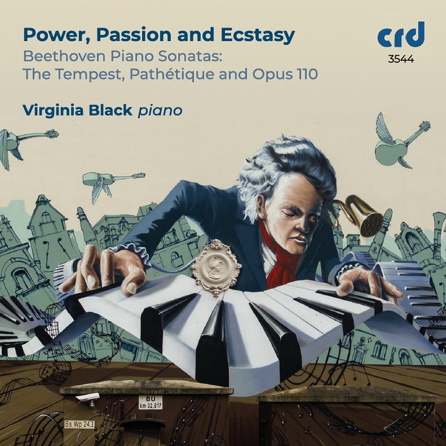 Beethoven: Power, Passion & Ecstasy - Sonatas "Tempest," "Pathétique" & op. 110 / Black