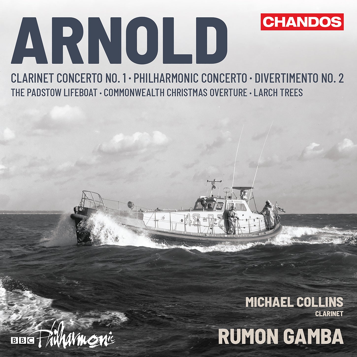 Arnold: Clarinet Concerto & Orchestral Works / Collins, Gumba, BBC Philharmonic