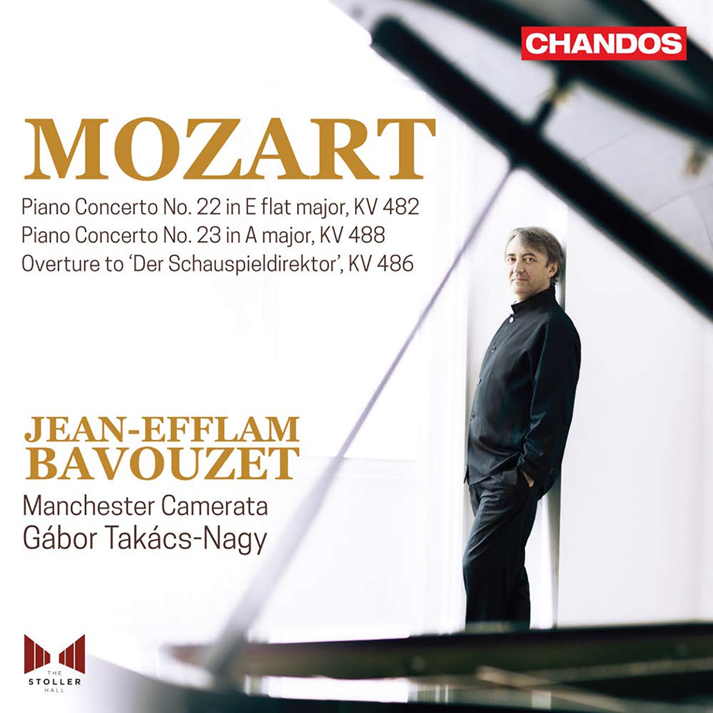 Mozart: Piano Concertos, Vol. 6 - K. 482 & 488; Impresario Overture / Bavouzet