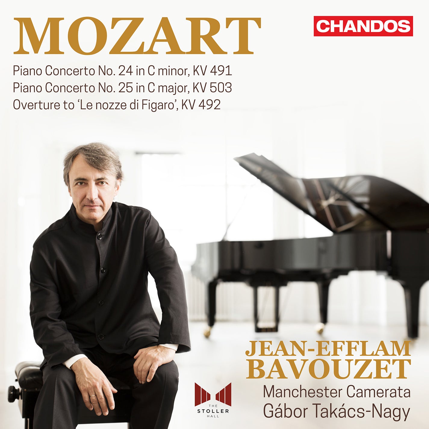 Mozart: Piano Concertos, Vol. 7 - K. 491 & 503; Marriage of Figaro Overture / Bavouzet