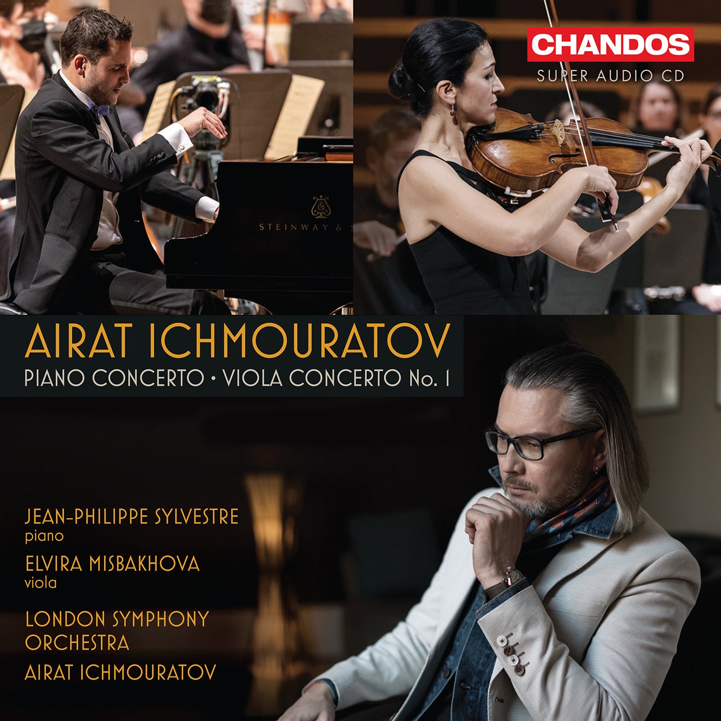 Ichmouratov: Piano Concerto; Viola Concerto No. 1 / Sylvestre, Misbakhova, London Symphony