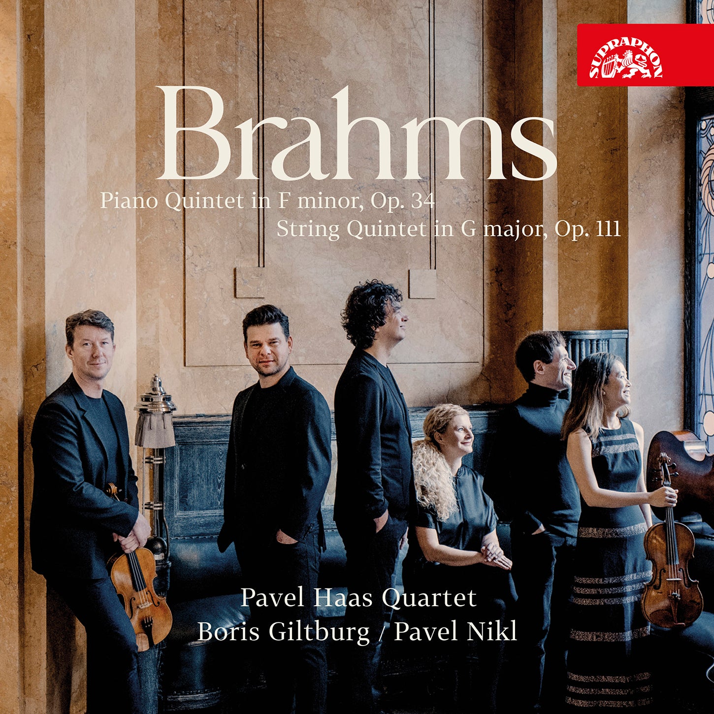 Brahms: Quintets, Op. 34 & 111 / Giltburg, Nikl, Pavel Haas Quartet
