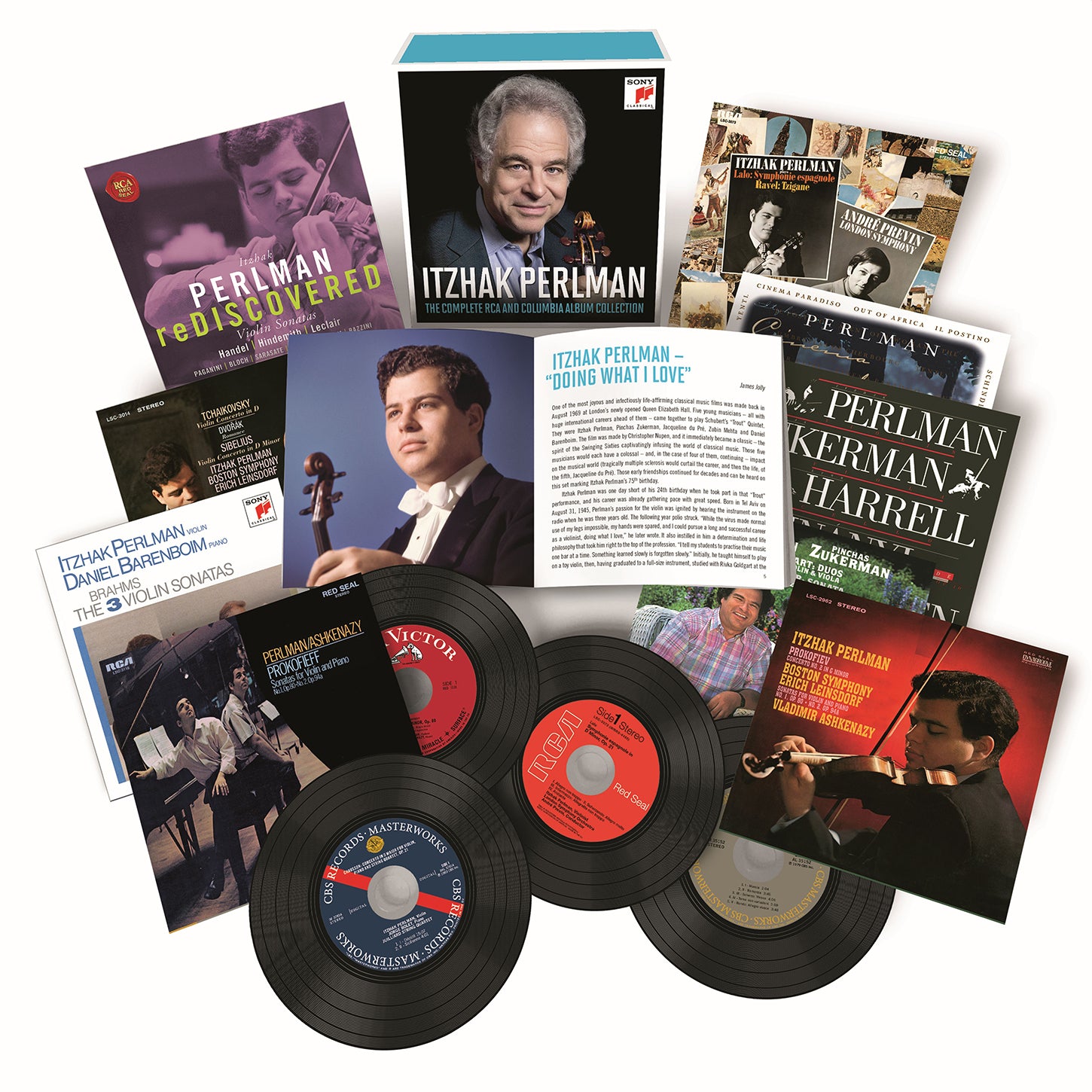 Itzhak Perlman: Complete RCA & Columbia Album Collection