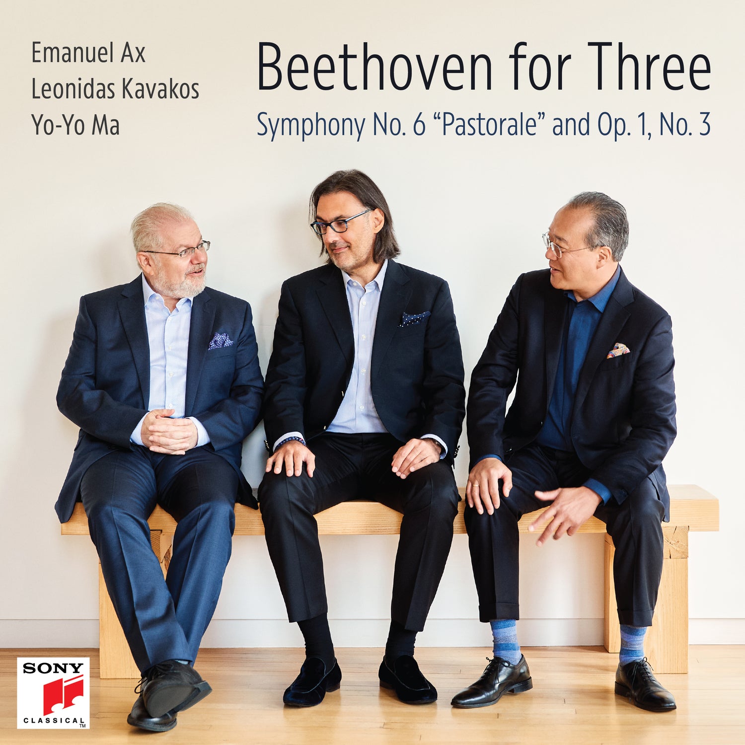 Beethoven for Three - Symphony No. 6 & Piano Trio op. 1, no. 3 / Yo-Yo Ma, Kavakos, Ax