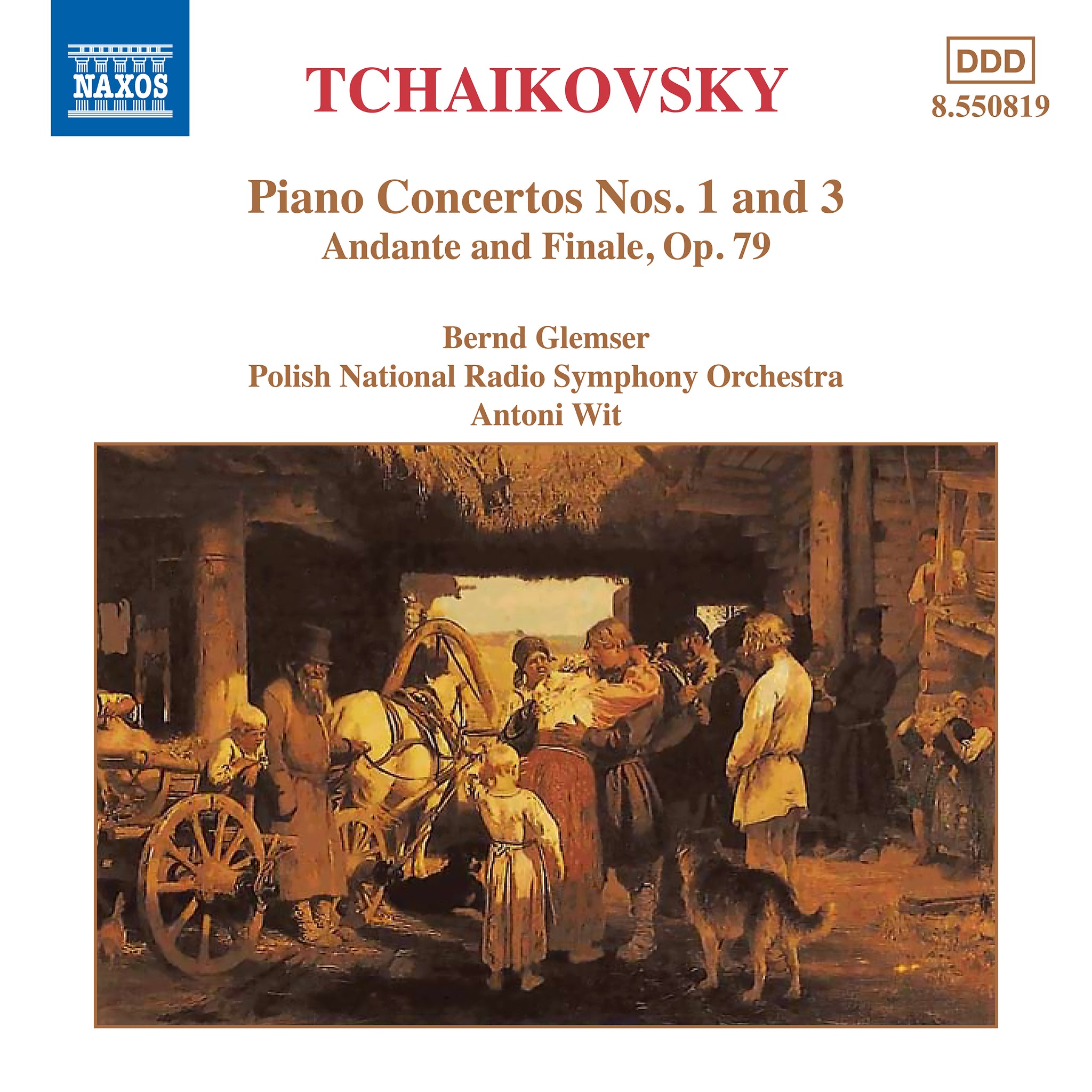 Tchaikovsky: Piano Concertos 1 & 3, Etc / Glemser, Wit, Polish NRSO
